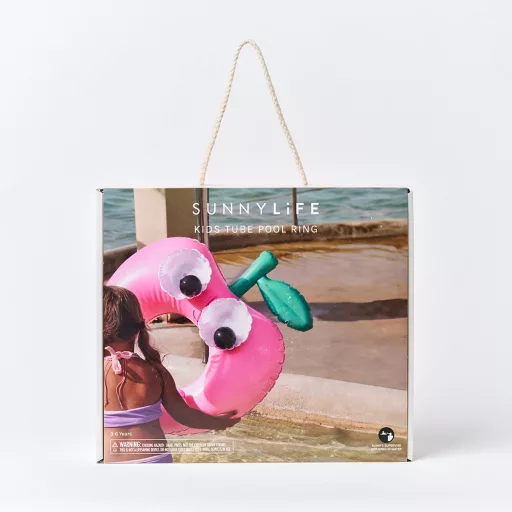 Sunnylife gyerek úszógumi oldalt nyitott - Poppy the Peach Red 
