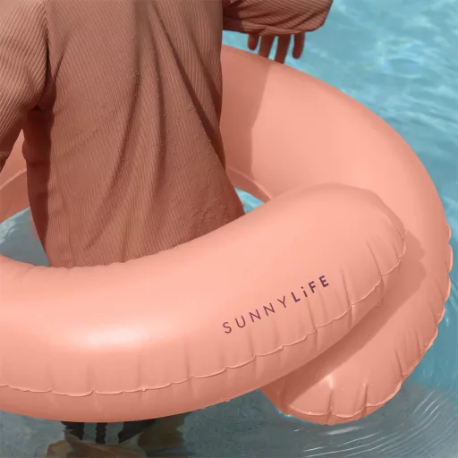 Sunnylife gyerek úszógumi hátul nyitott - Tino the Tiger Clay 