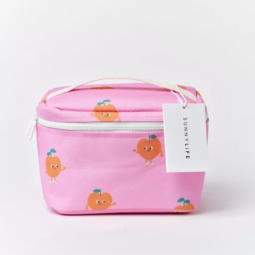 Sunnylife gyerek uzsonnás táska - Poppy the Peach Pink 