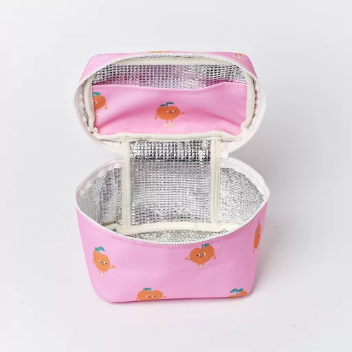 Sunnylife gyerek uzsonnás táska - Poppy the Peach Pink 