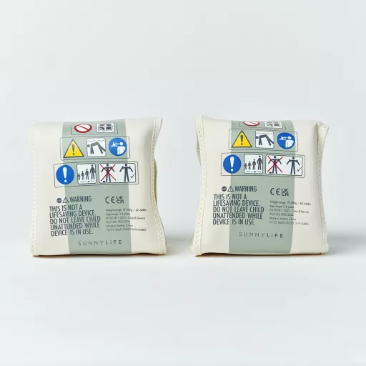 Sunnylife neoprén karúszó - Eli the Elephant Green Stripe 