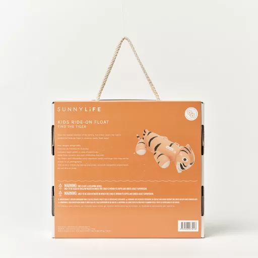 Sunnylife Ride-On matrac - Tino the Tiger Clay 