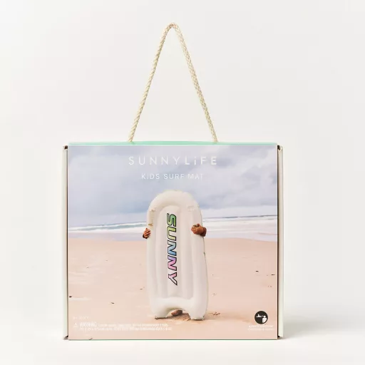 Sunnylife gyerek felfújható szörfdeszka - Pool Party Cream and Charcoal