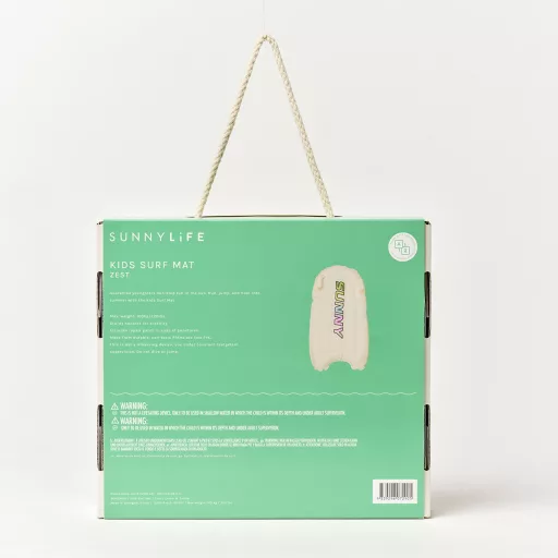 Sunnylife gyerek felfújható szörfdeszka - Pool Party Cream and Charcoal