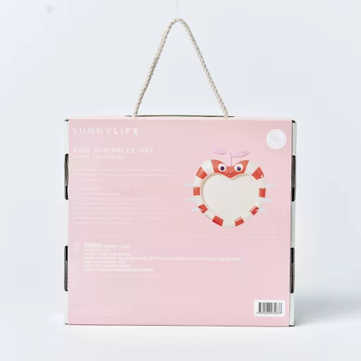 Sunnylife felfújható vízpermetező szőnyeg - Poppy the Peach