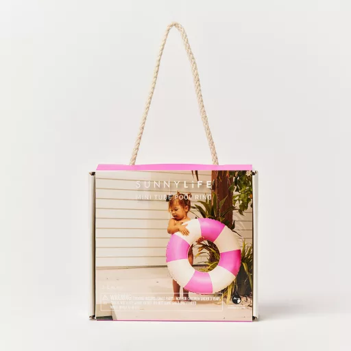 Sunnylife gyerek úszógumi - Party Magenta Stripe 