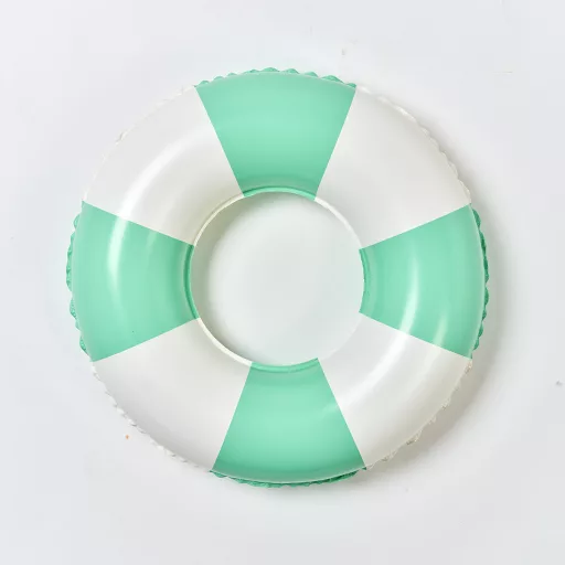 Sunnylife gyerek úszógumi - Party Green Stripe 