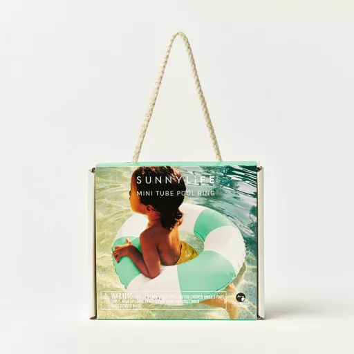 Sunnylife gyerek úszógumi - Party Green Stripe 