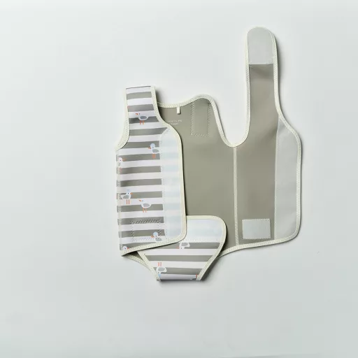 Sunnylife baba neoprén úszóruha - Sammy the Seagull Green Stripe 