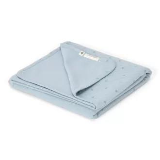 Little Dutch vékony babatakaró - Pure Denim Blue