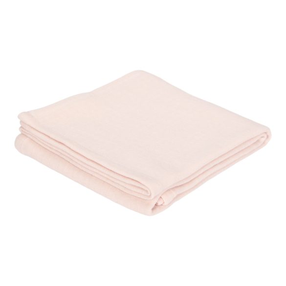Little Dutch textilpelenka 120x120 cm - pure soft pink