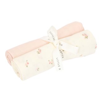   Little Dutch muszlin textilpelenka 70x70 cm 2 db Fairy Blossom & Blossom